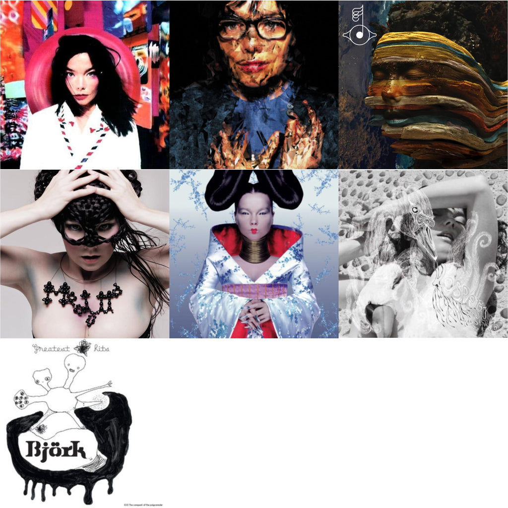 Homogenic & Post & Vespertine & Greatest Hits & Medulla & Selma Songs & Bastards: Remix