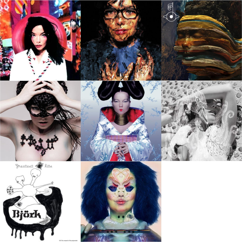 Homogenic & Post & Vespertine & Greatest Hits & Medulla & Utopia & Selma Songs & Bastards: Remix