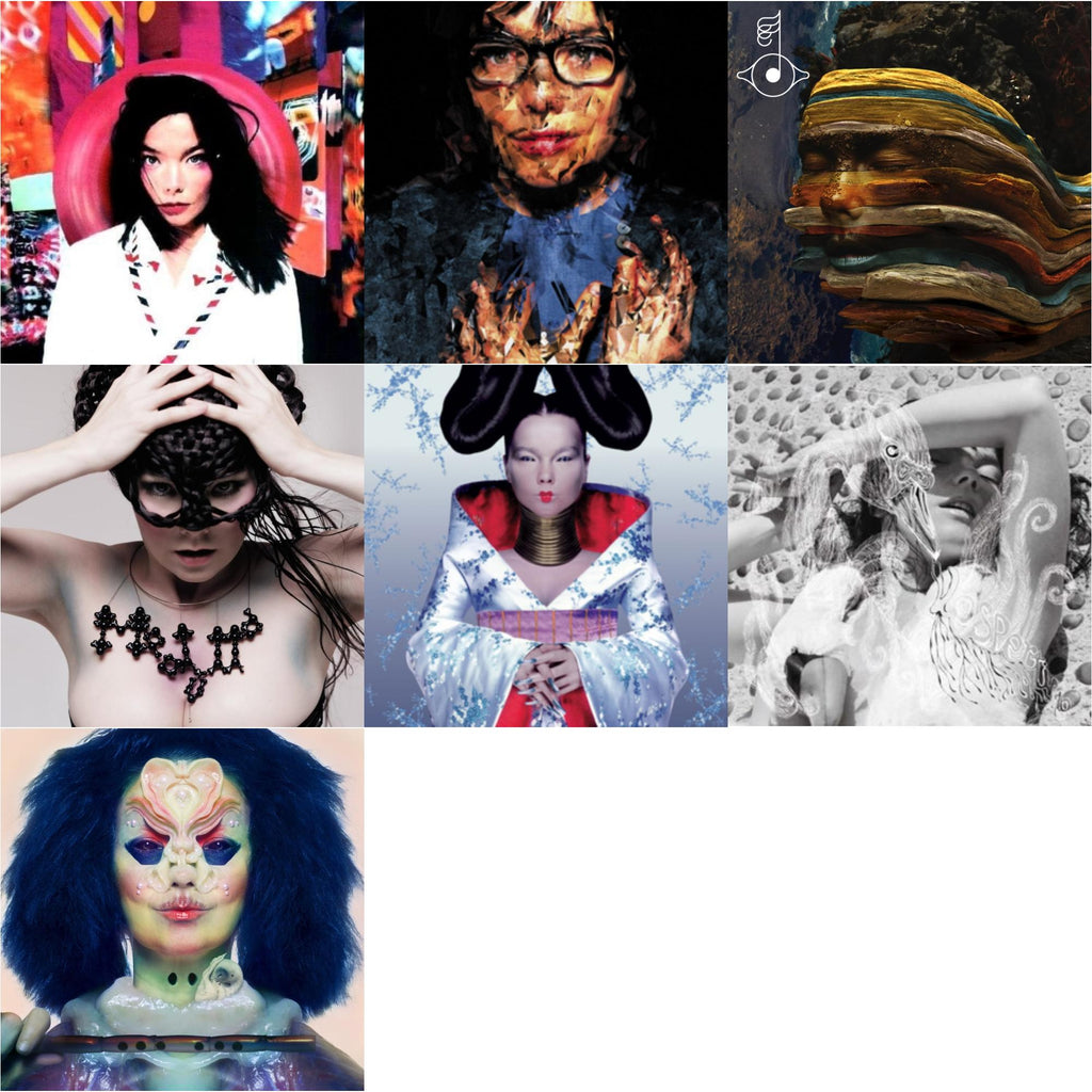 Homogenic & Post & Vespertine & Medulla & Utopia & Selma Songs & Bastards: Remix