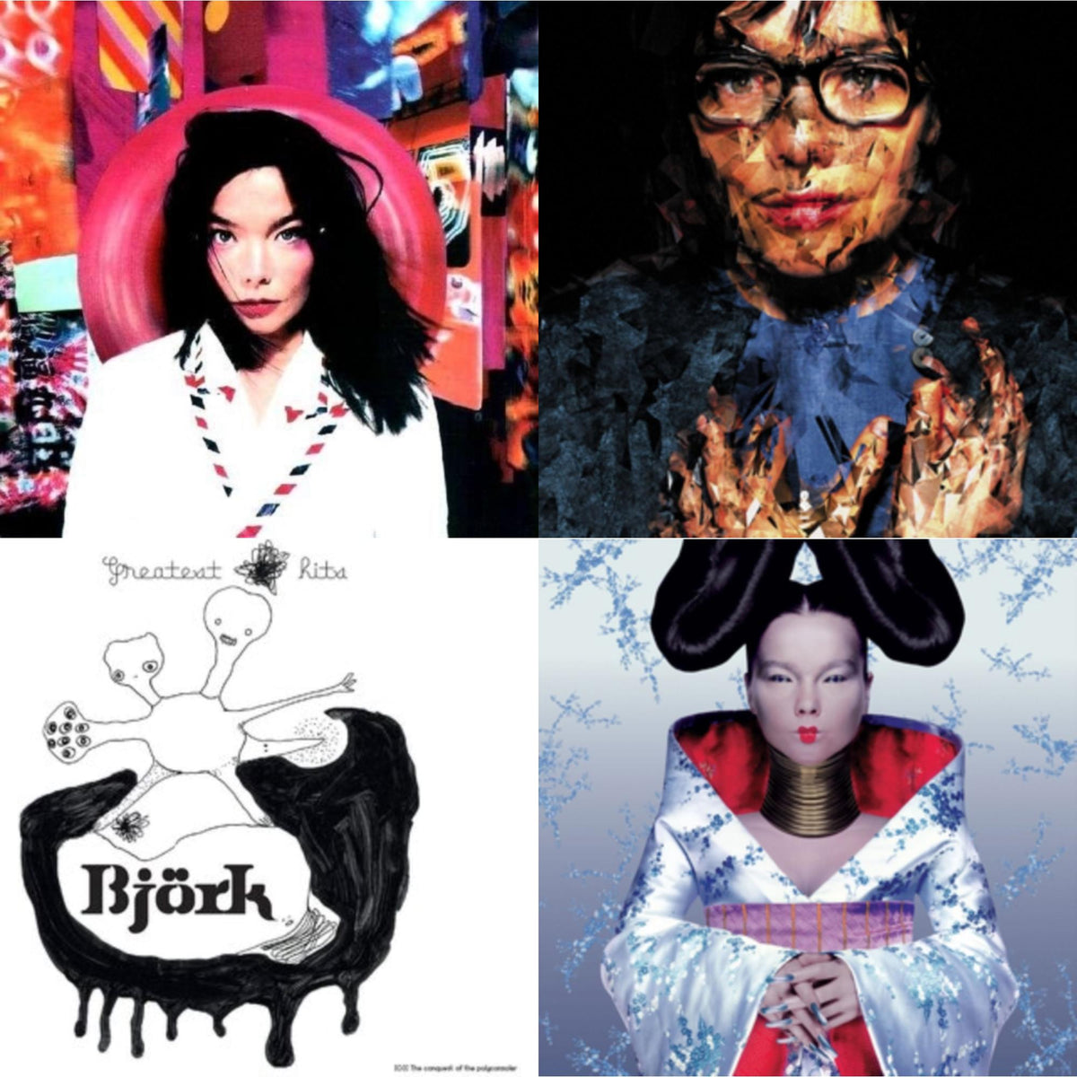Homogenic & Post & Greatest Hits & Selma Songs