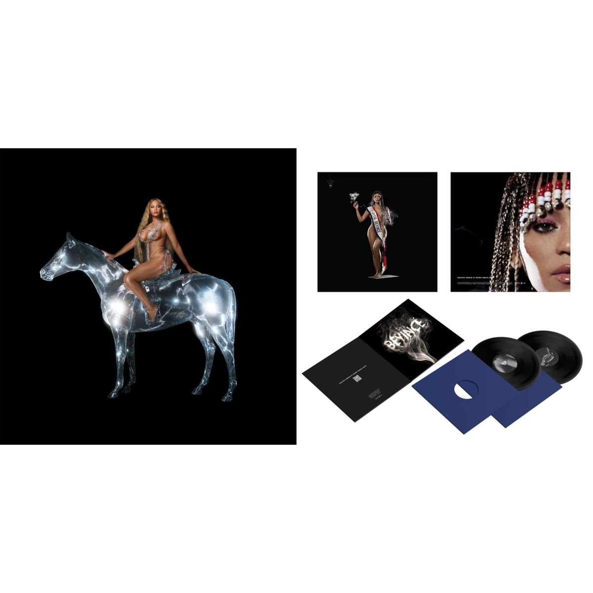 Beyonce - Renaissance (X) (180G/2LP) & Cowboy Carter (X) (2LP/180G/Bead Face)