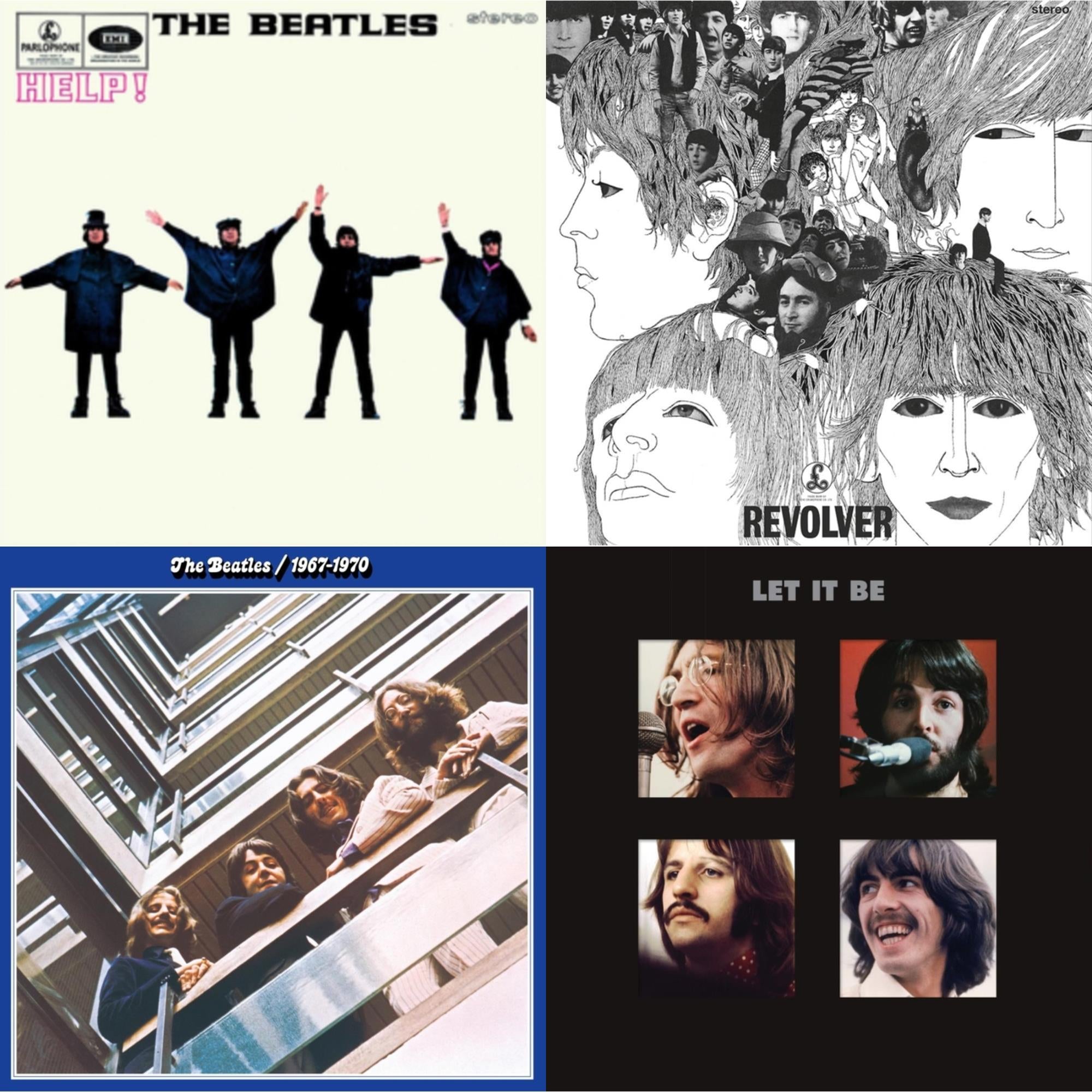 Help & Revolver Special Edition & Beatles 1967-1970 (2023 Edition) (Half-Speed) (3LP) & Let It Be Special Edition (Super Deluxe/Slipbox/Book/4LP/12Inch Ep Box Set)