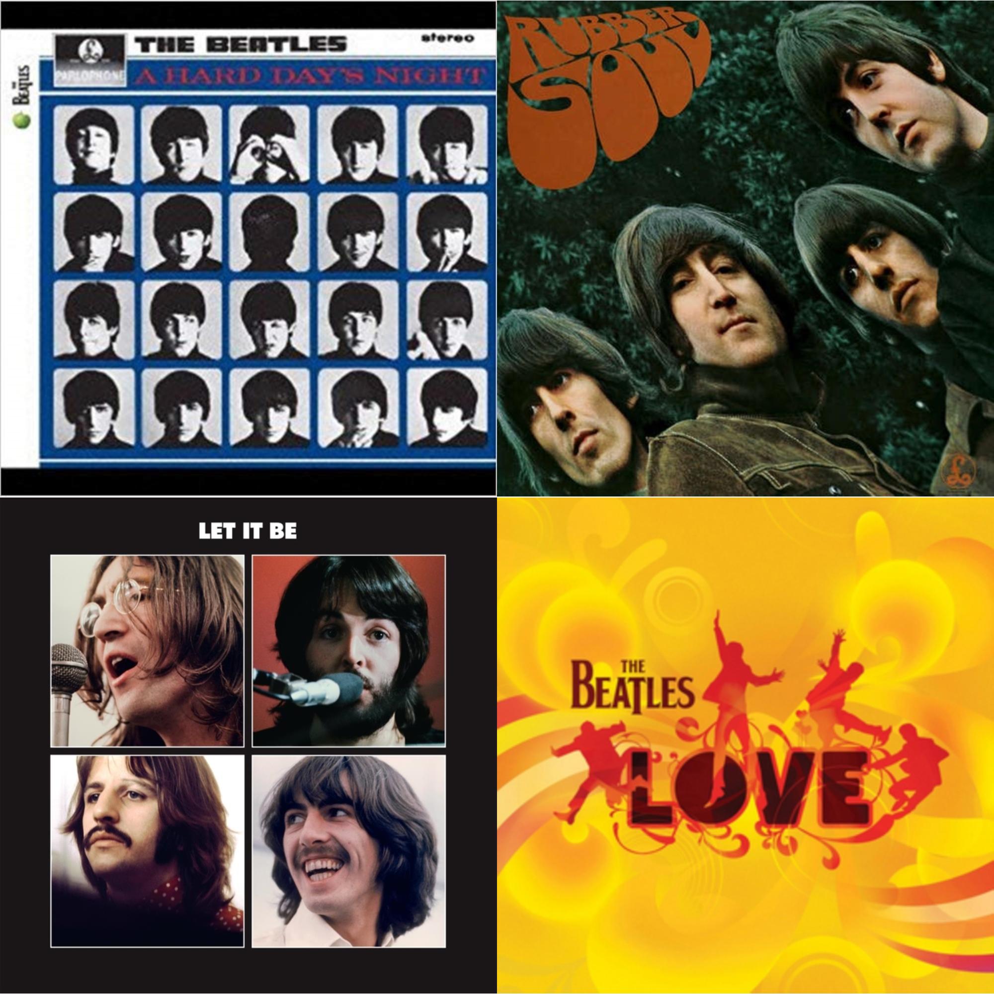 Hard Day's Night & Rubber Soul & Let It Be Special Edition & Love