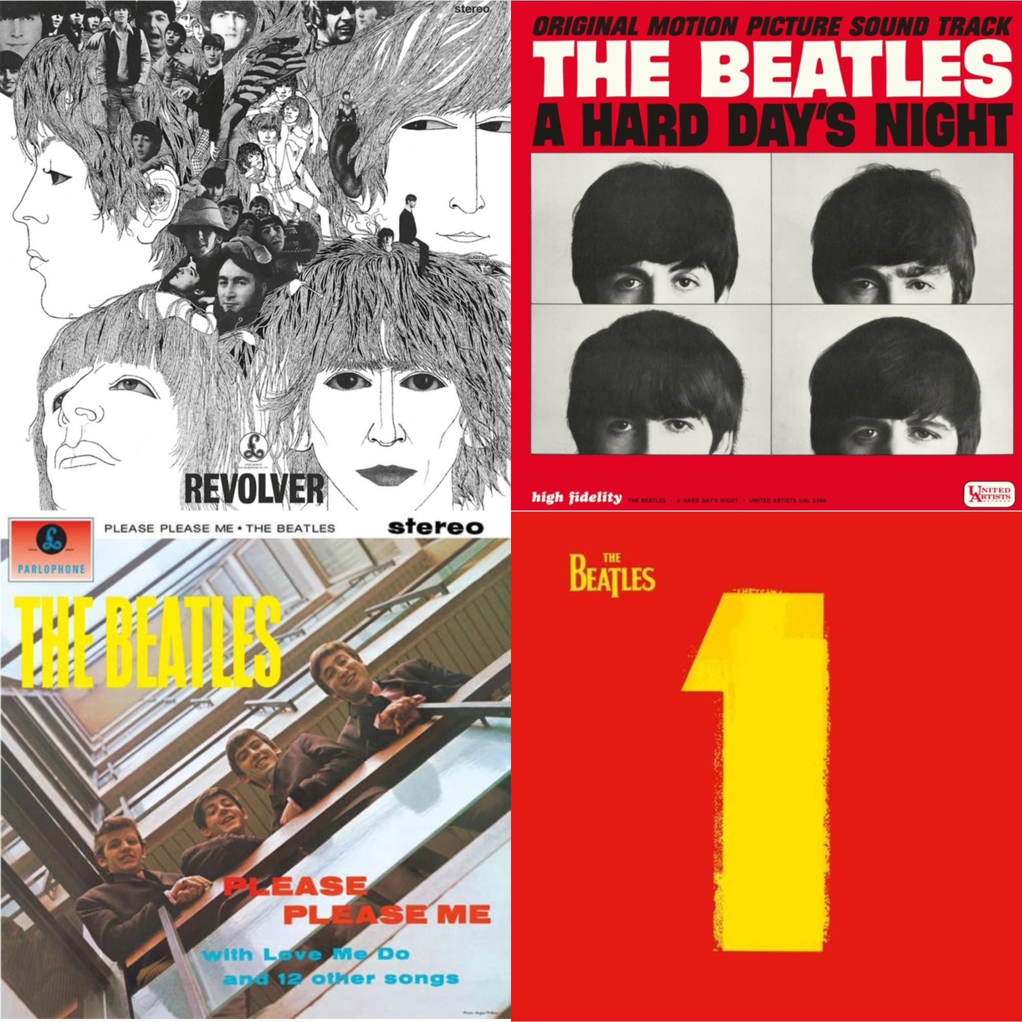 Please Please Me & Revolver Special Edition & Hard Day's Night (Ost)  & 1 (2015 Reissue)