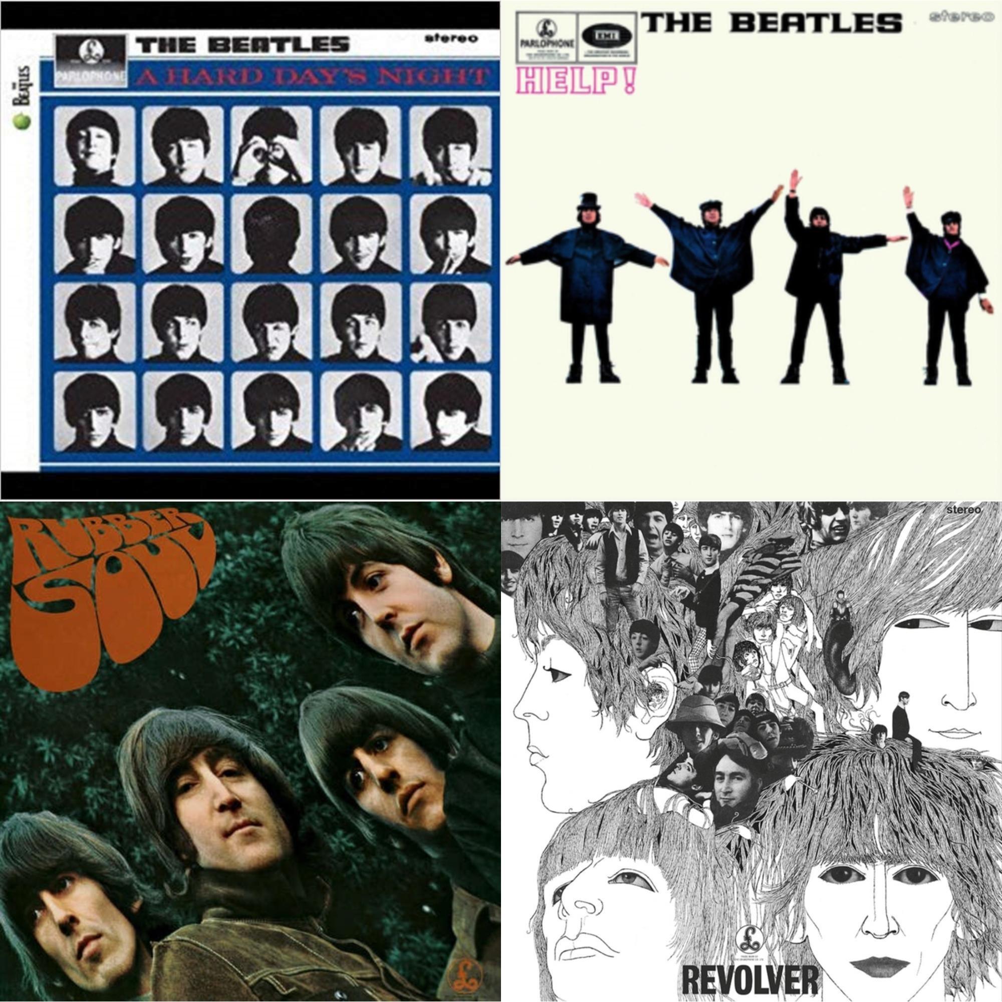 Hard Day's Night & Help & Rubber Soul & Revolver Special Edition