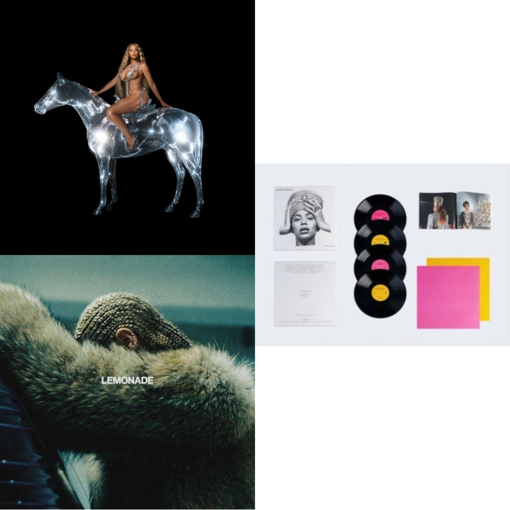 Homecoming: The Live Album (4LP/Slipcase Jacket/Booklet) & Renaissance (X) (180G/2LP) & Lemonade (Limited 180G Yellow LP Vinyl/Dl Card Includes Audio & Video)
