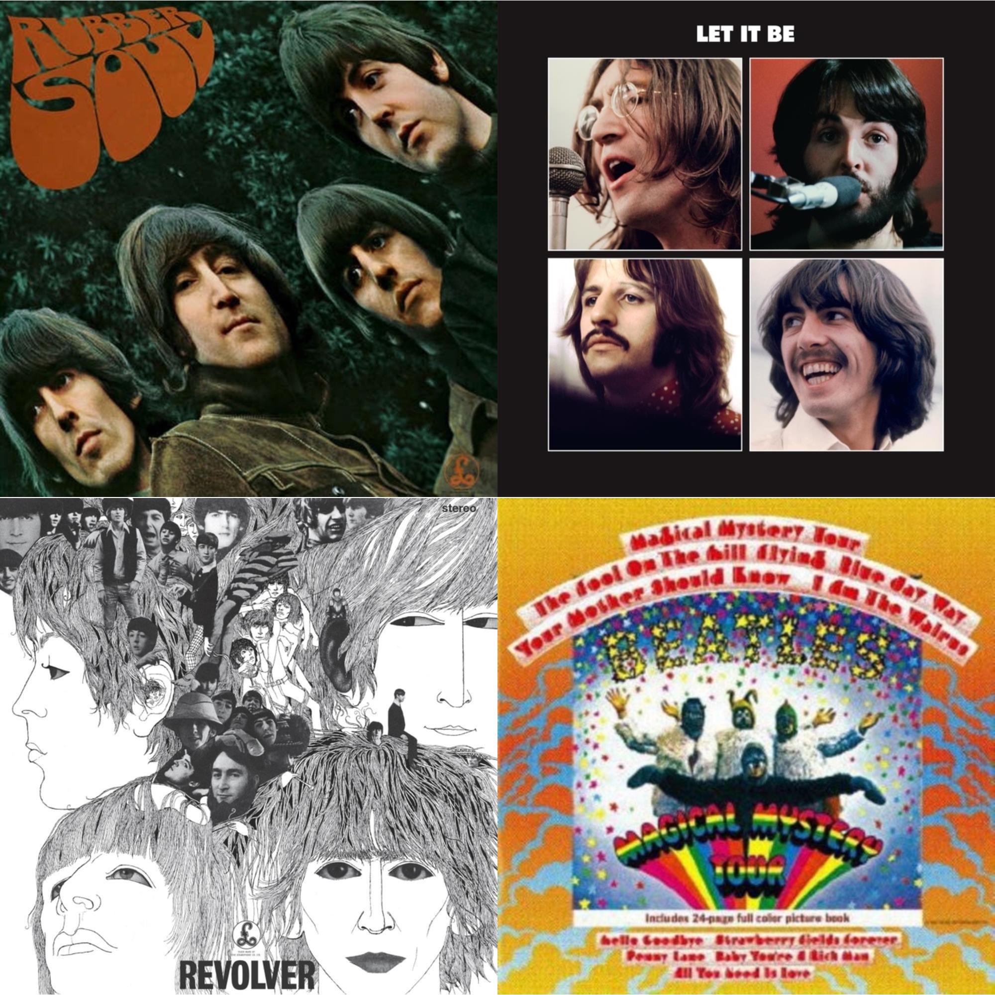 Rubber Soul & Magical Mystery Tour & Revolver - Special Edition (Picture Disc) & Let It Be Special Edition