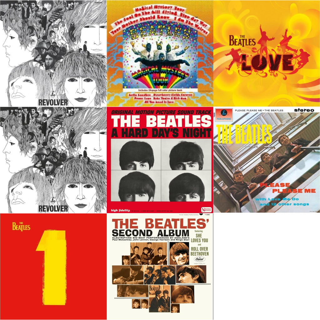 Please Please Me & Magical Mystery Tour & Revolver Special Edition & Revolver - Special Edition (Picture Disc) & Beatles Second Album  & Hard Day's Night (Ost)  & Love  & 1 (2015 Reissue)