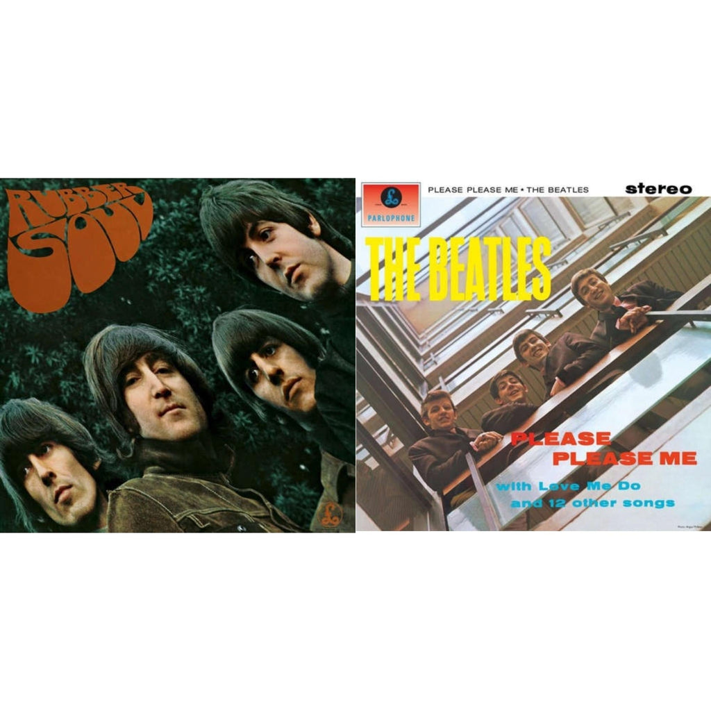 Beatles - Please Please Me & Rubber Soul - LP Vinyl Bundle