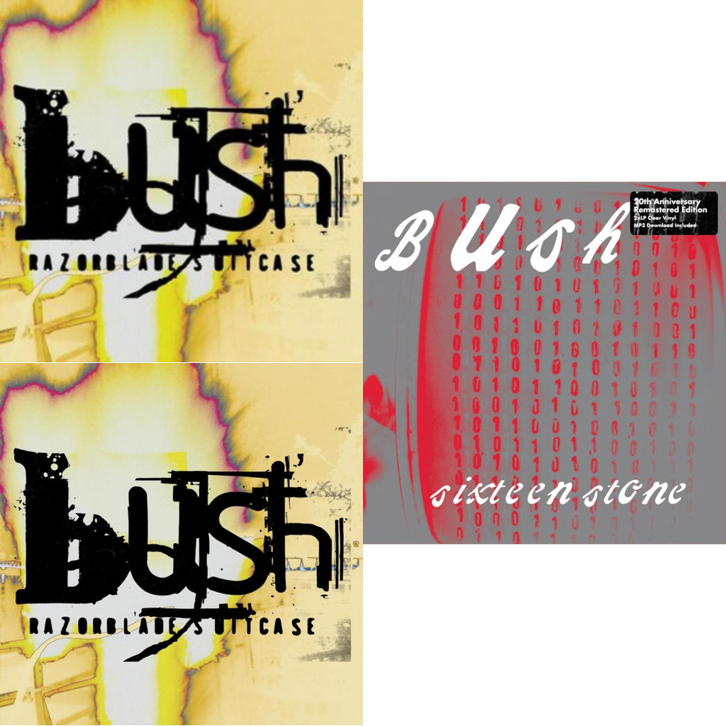 Razorblade Suitcase (In Addition) (Pink LP Vinyl) (Ten Bands One Cause) & Sixteen Stone (2LP) & Razorblade Suitcase (In Addition) (2LP/Green Vinyl/180G)