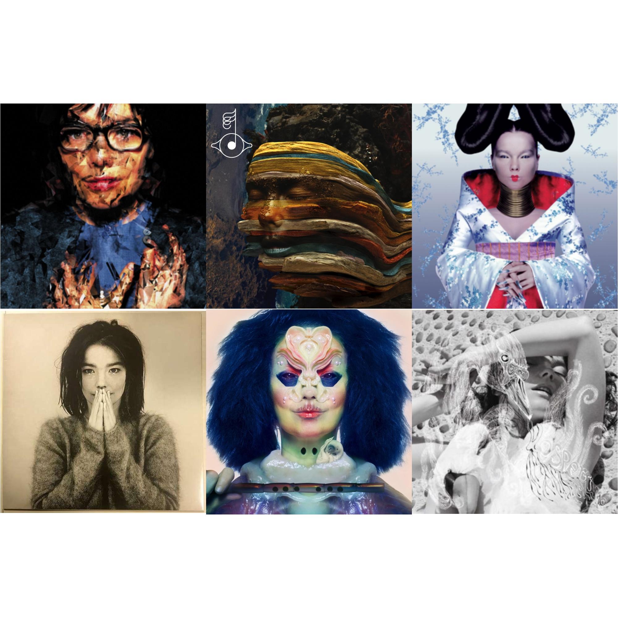 Debut & Homogenic & Vespertine & Utopia & Selma Songs & Bastards: Remix