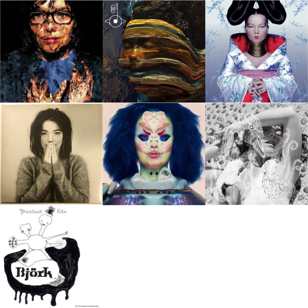 Debut & Homogenic & Vespertine & Greatest Hits & Utopia & Selma Songs & Bastards: Remix