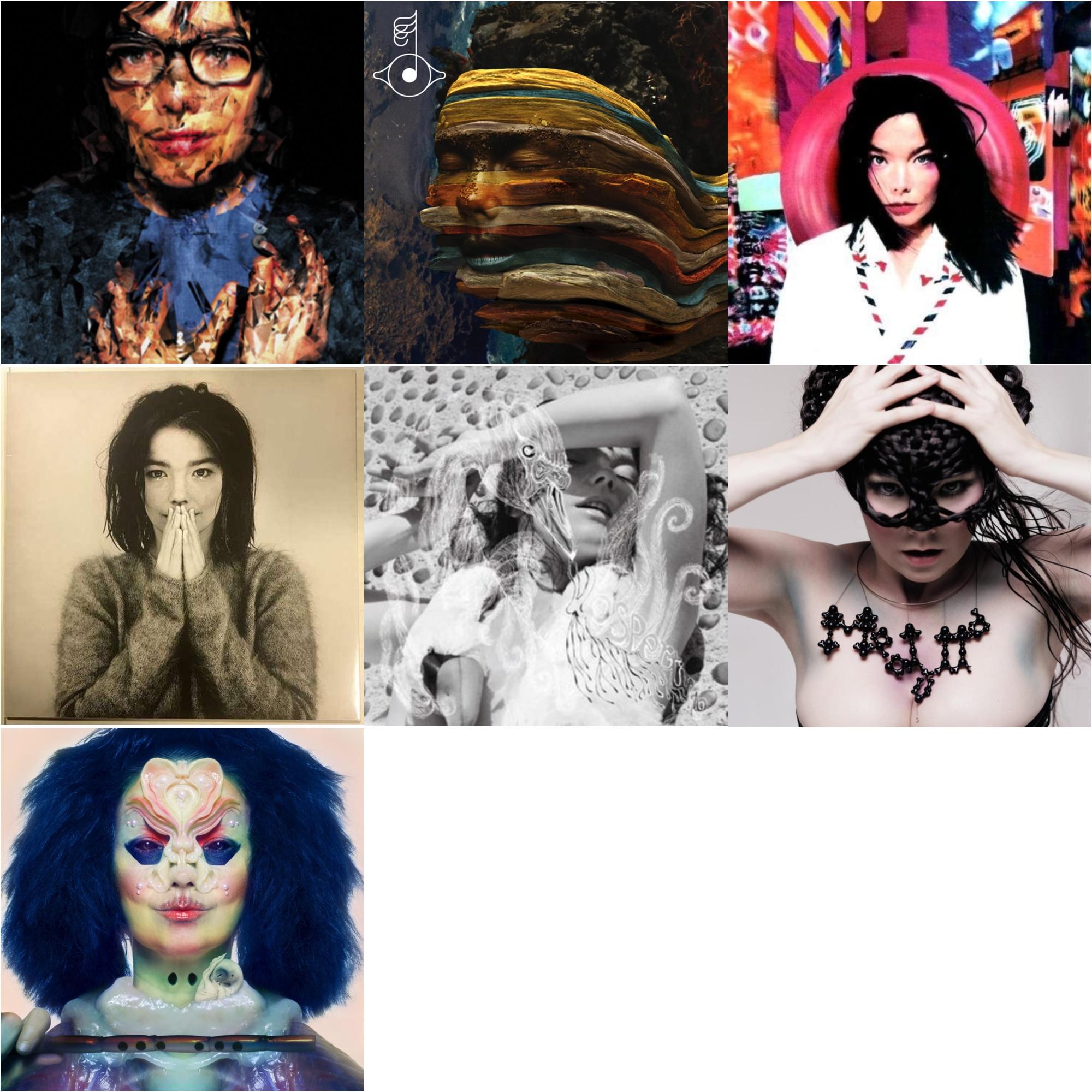 Debut & Post & Vespertine & Medulla & Utopia & Selma Songs & Bastards: Remix