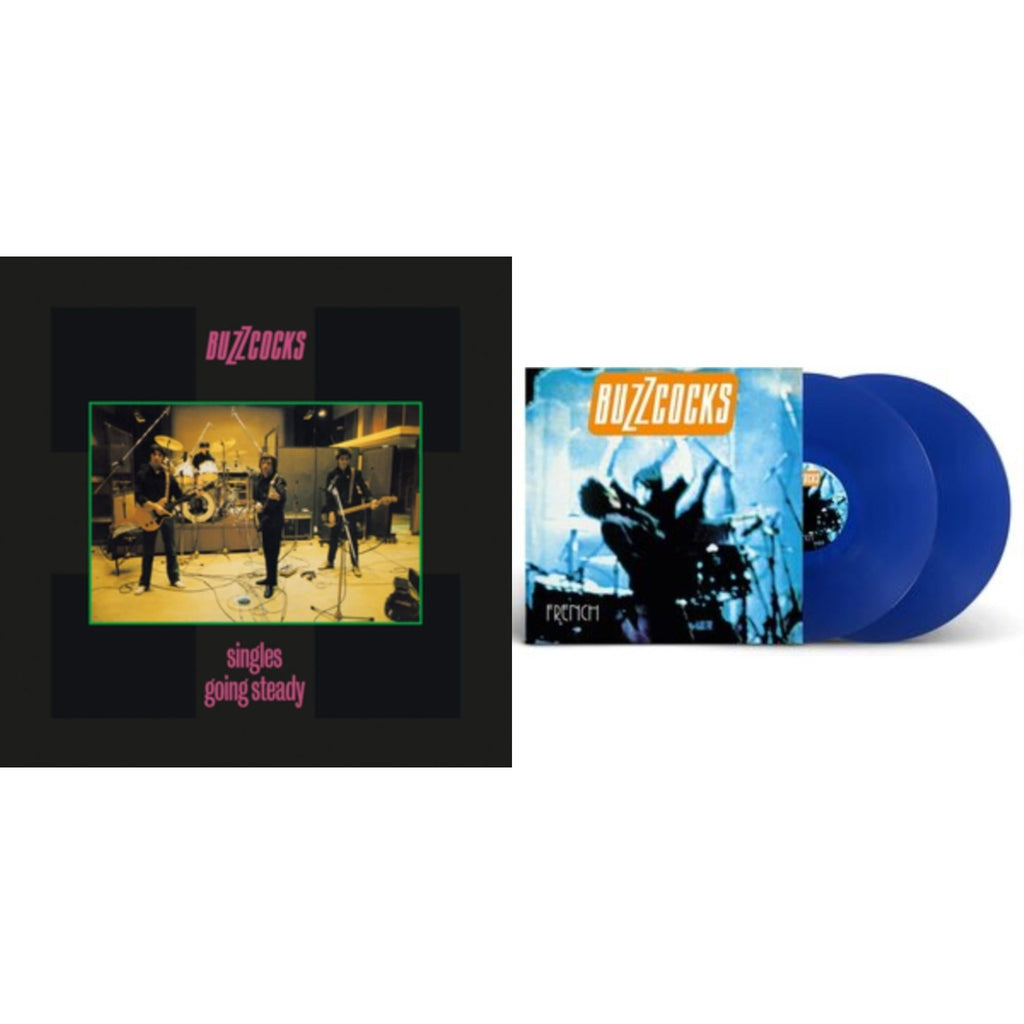 Buzzcocks - French (Blue Vinyl/2LP) & Singles Going Steady (Dl Card)