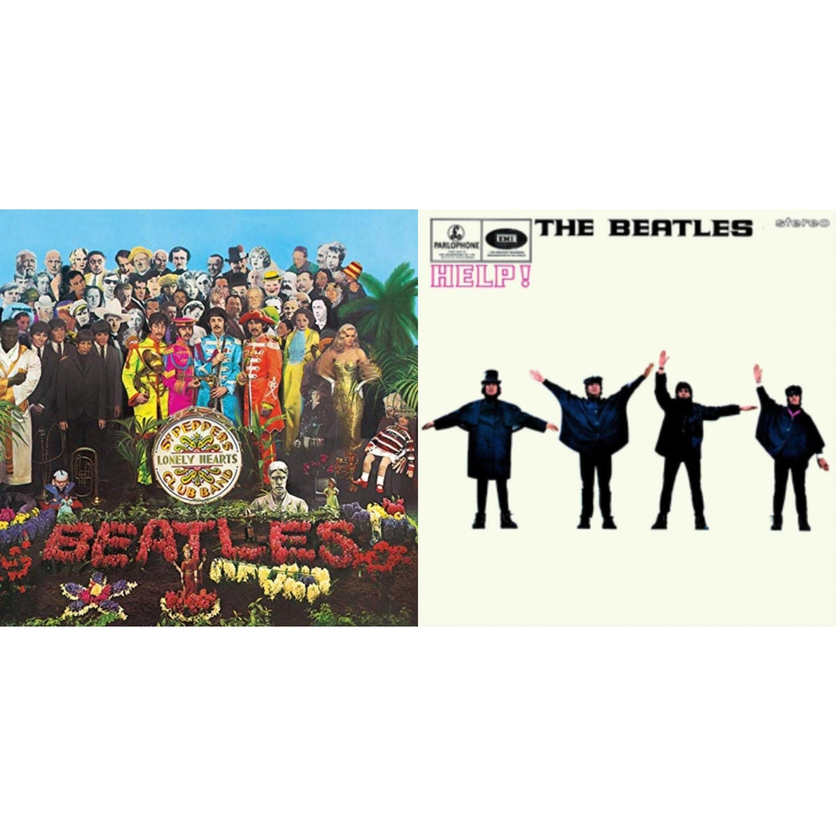 Help & Sgt. Pepper's Lonely Hearts Club Band (2017 Stereo Mix/180G/Original Stencils)