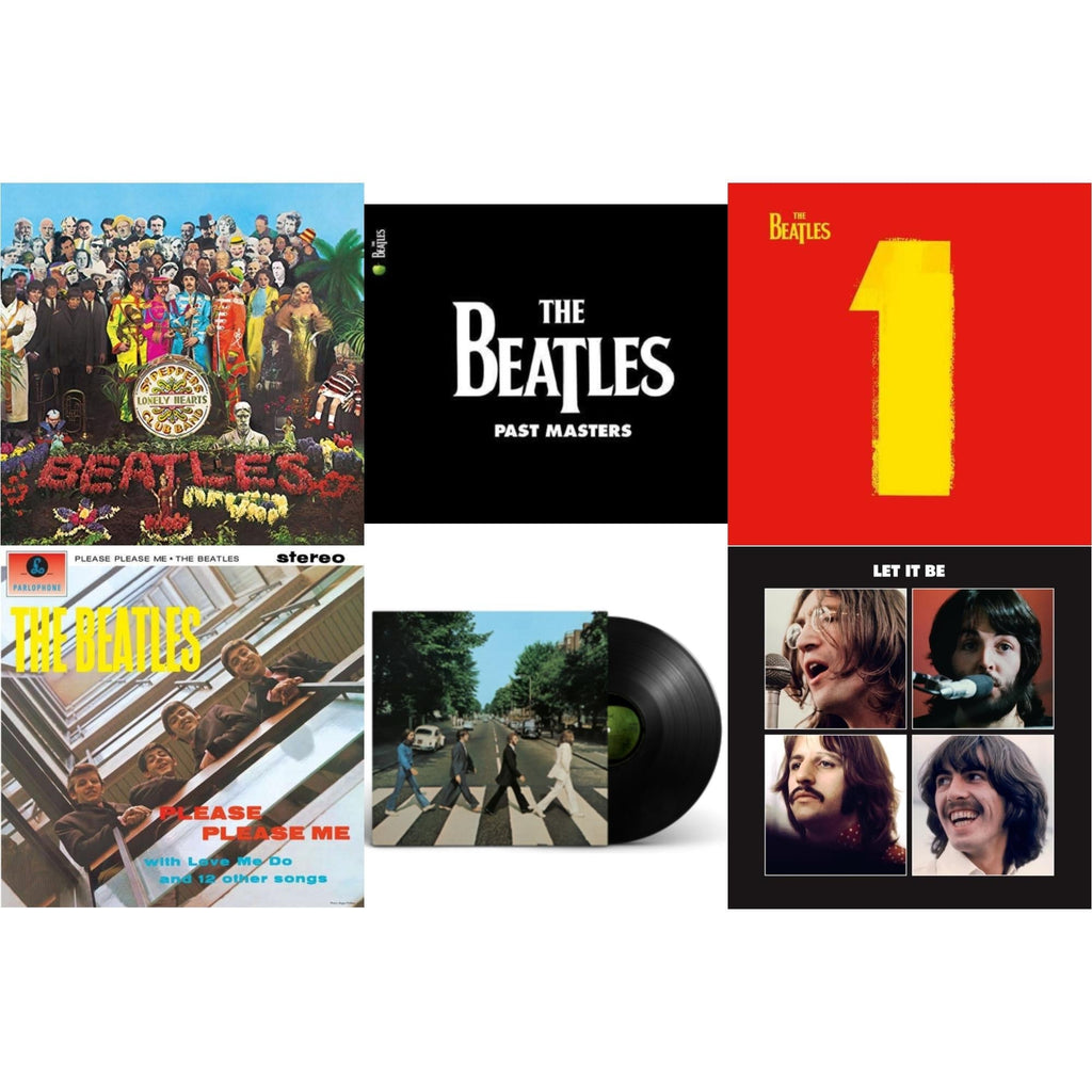 Please Please Me & Past Masters 1 & 2 & Let It Be Special Edition & 1 (2015 Reissue) & Sgt. Pepper's Lonely Hearts Club Band (2017 Stereo Mix/180G/Original Stencils) & Abbey Road Anniversary