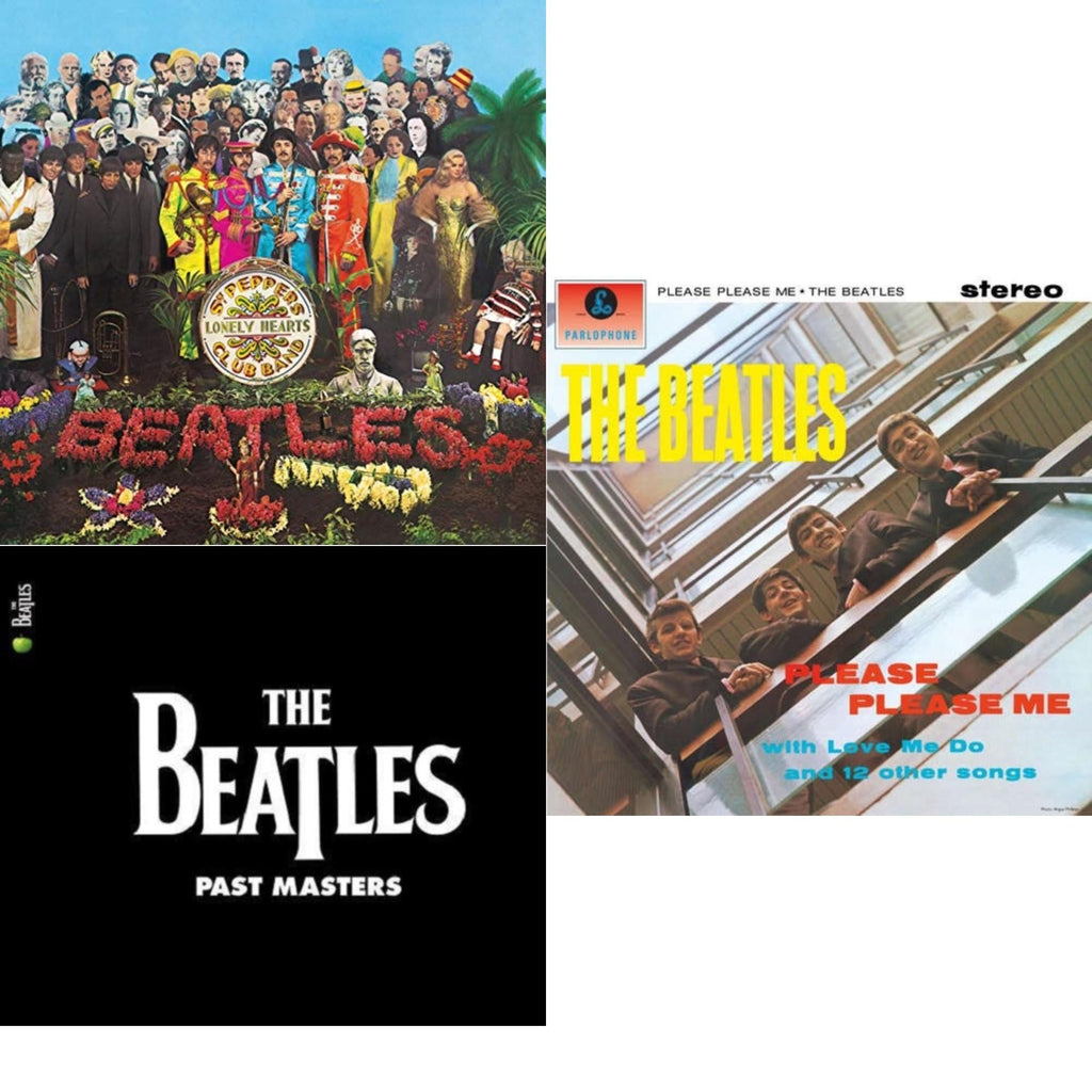 Please Please Me & Past Masters 1 & 2 & Sgt. Pepper's Lonely Hearts Club Band (2017 Stereo Mix/180G/Original Stencils)