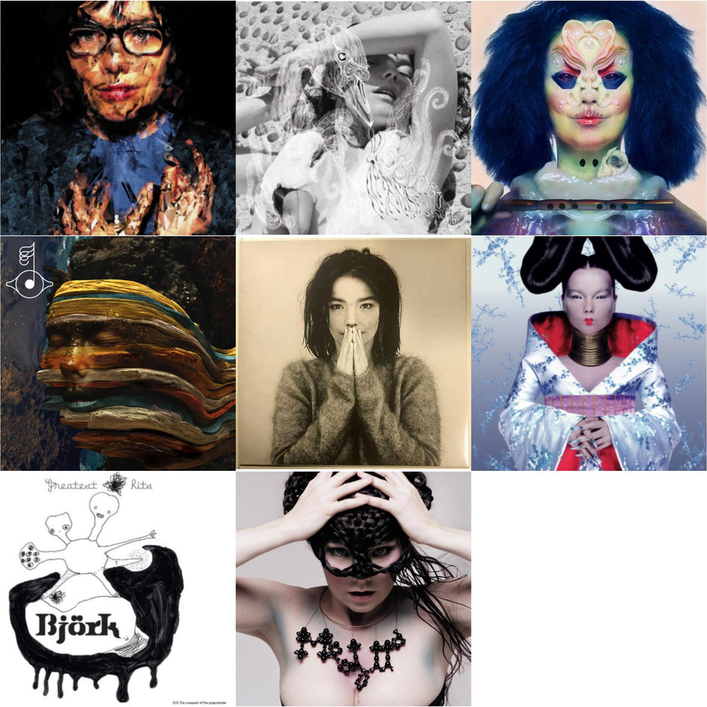 Debut & Homogenic & Vespertine & Greatest Hits & Medulla & Utopia & Selma Songs & Bastards: Remix