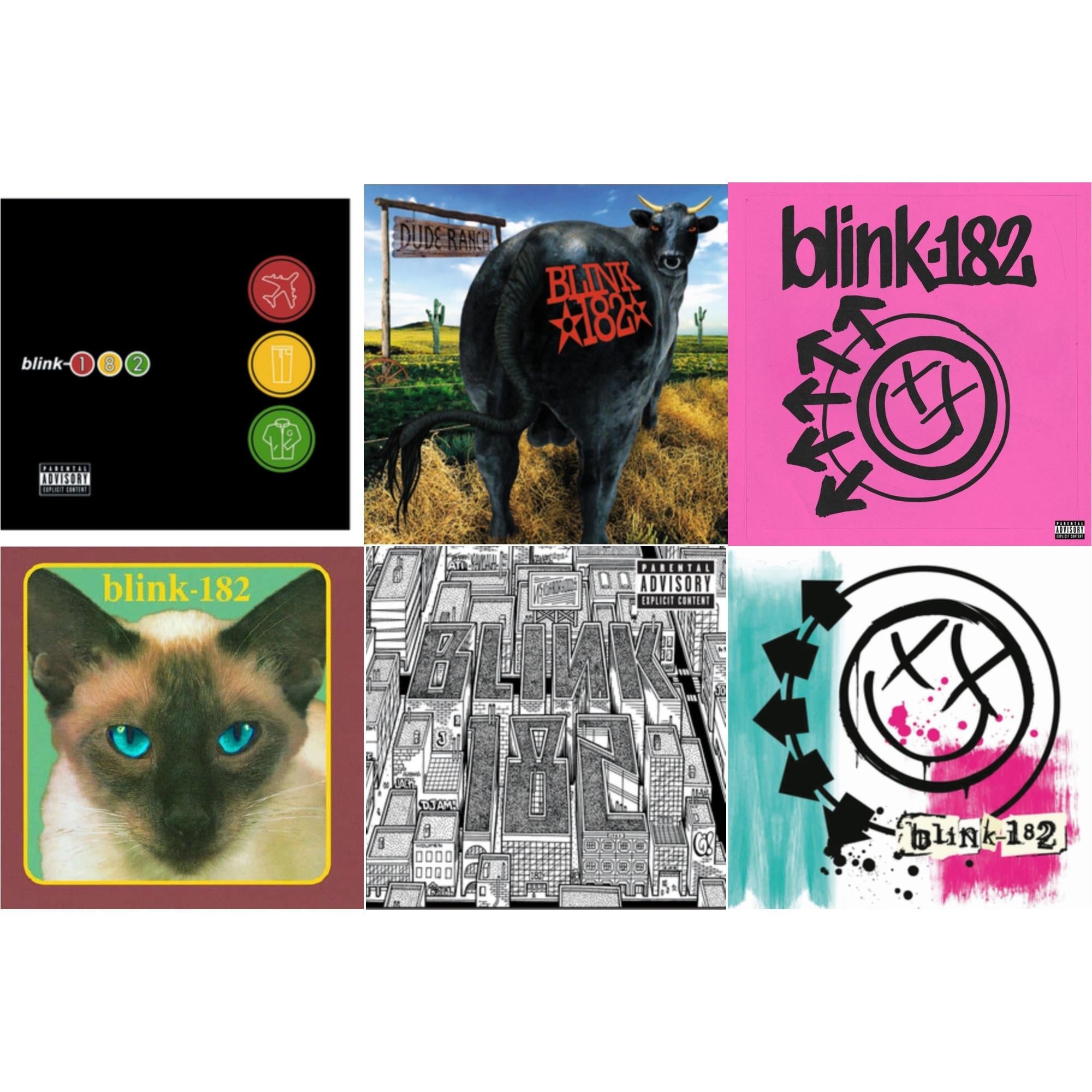 One More Time… (X) & Dude Ranch & Take Off Your Pants & Jacket & Cheshire Cat & Blink-182 & Neighborhoods