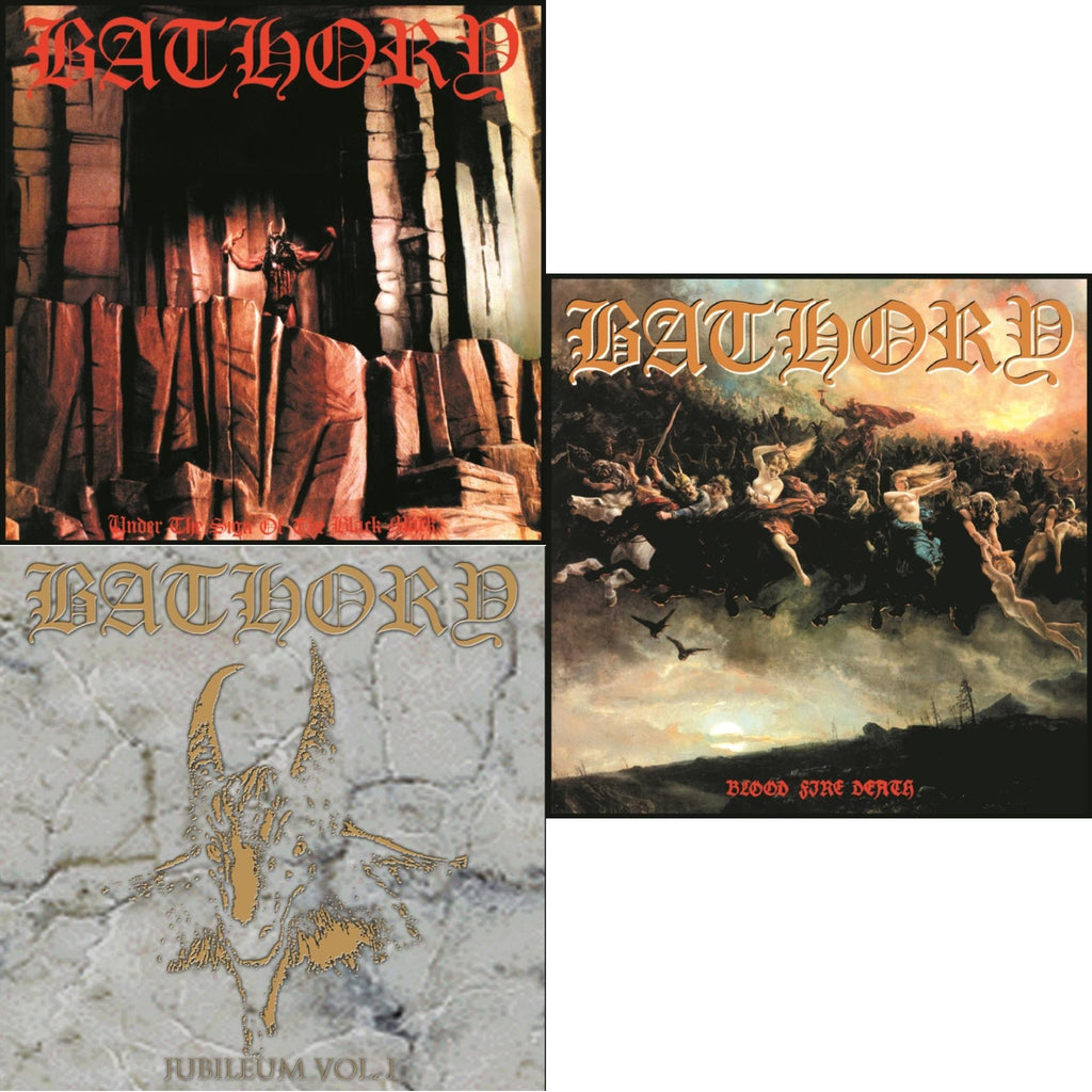 Under The Sign Of The Black Mark & Jubileum Vol.1 & Blood Fire Death (180Gm)