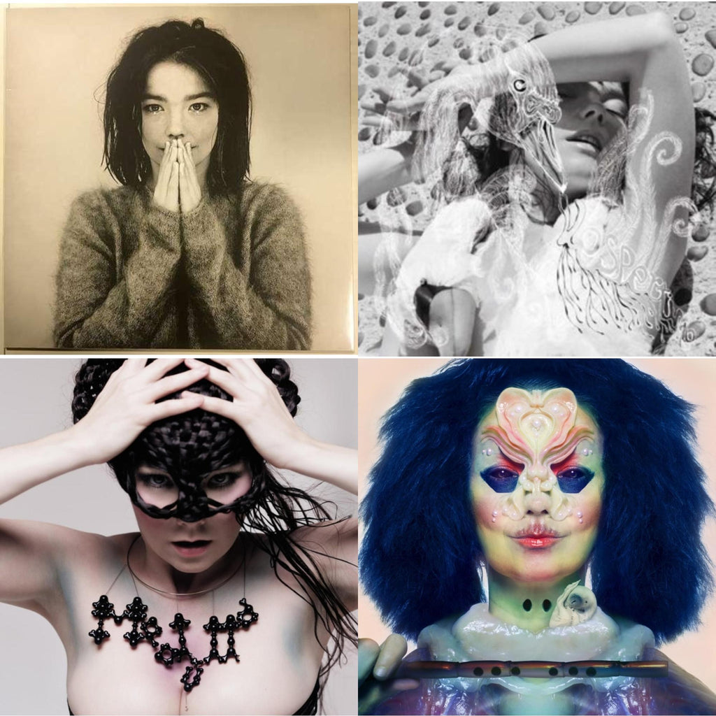 Debut & Vespertine & Medulla & Utopia