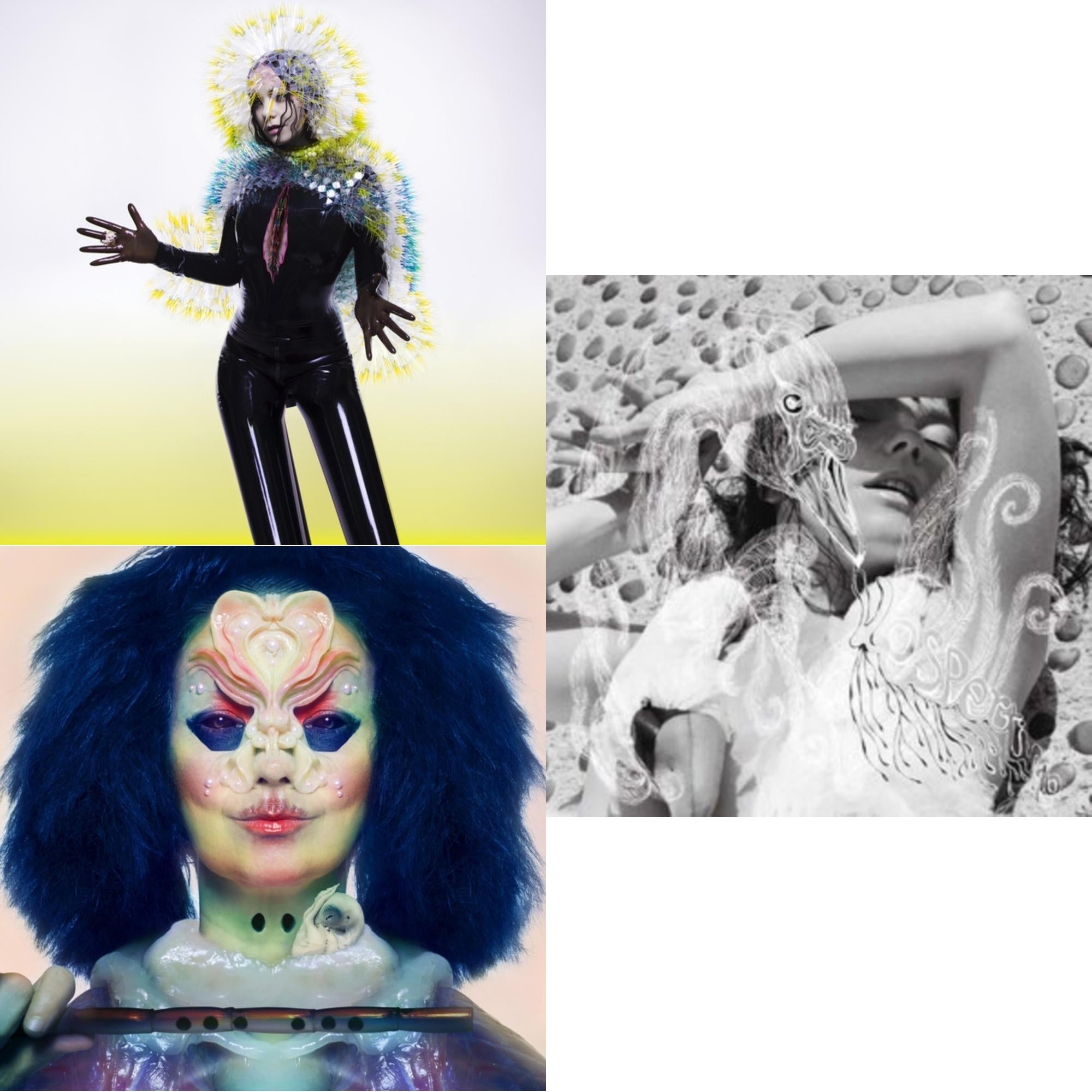 Bjork - Vulnicura & Utopia & Vespertine - LP Vinyl Bundle