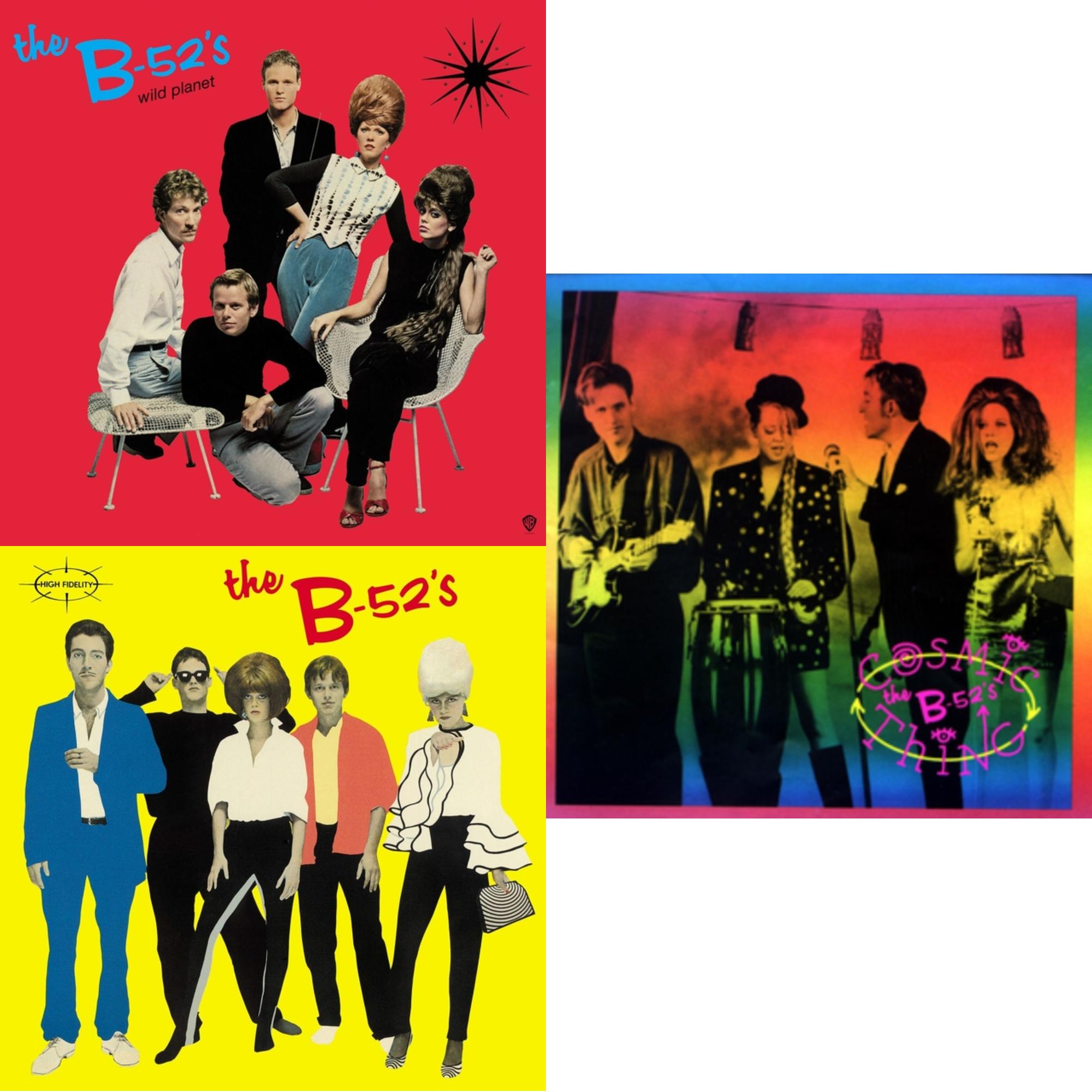 B-52'S - Wild Planet & B-52'S & Cosmic Thing - LP Vinyl Bundle