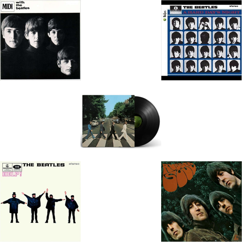 Hard Day's Night & Help & Rubber Soul & With The Beatles & Abbey Road Anniversary