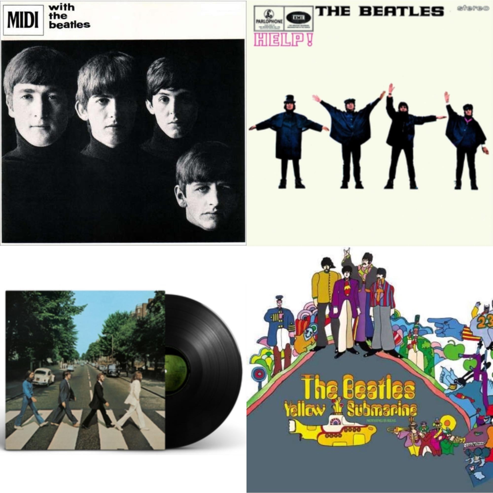 Help & With The Beatles & Yellow Submarine & Abbey Road Anniversary
