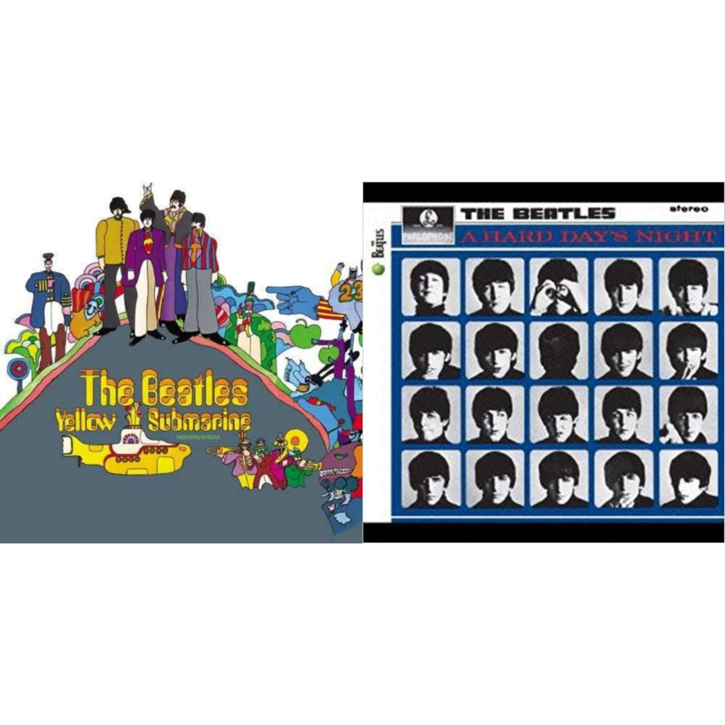 Beatles - Yellow Submarine & Hard Day's Night - LP Vinyl Bundle