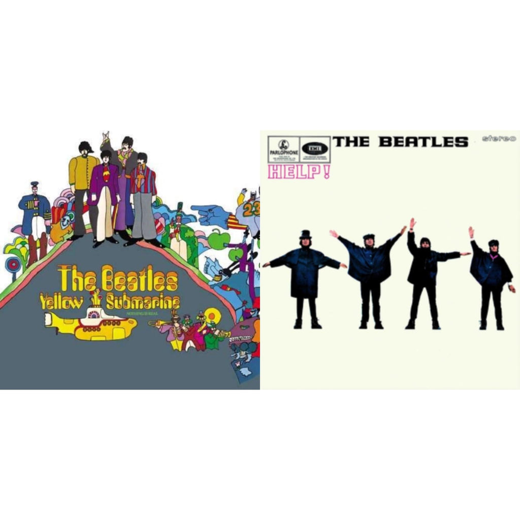 Beatles - Help & Yellow Submarine - LP Vinyl Bundle