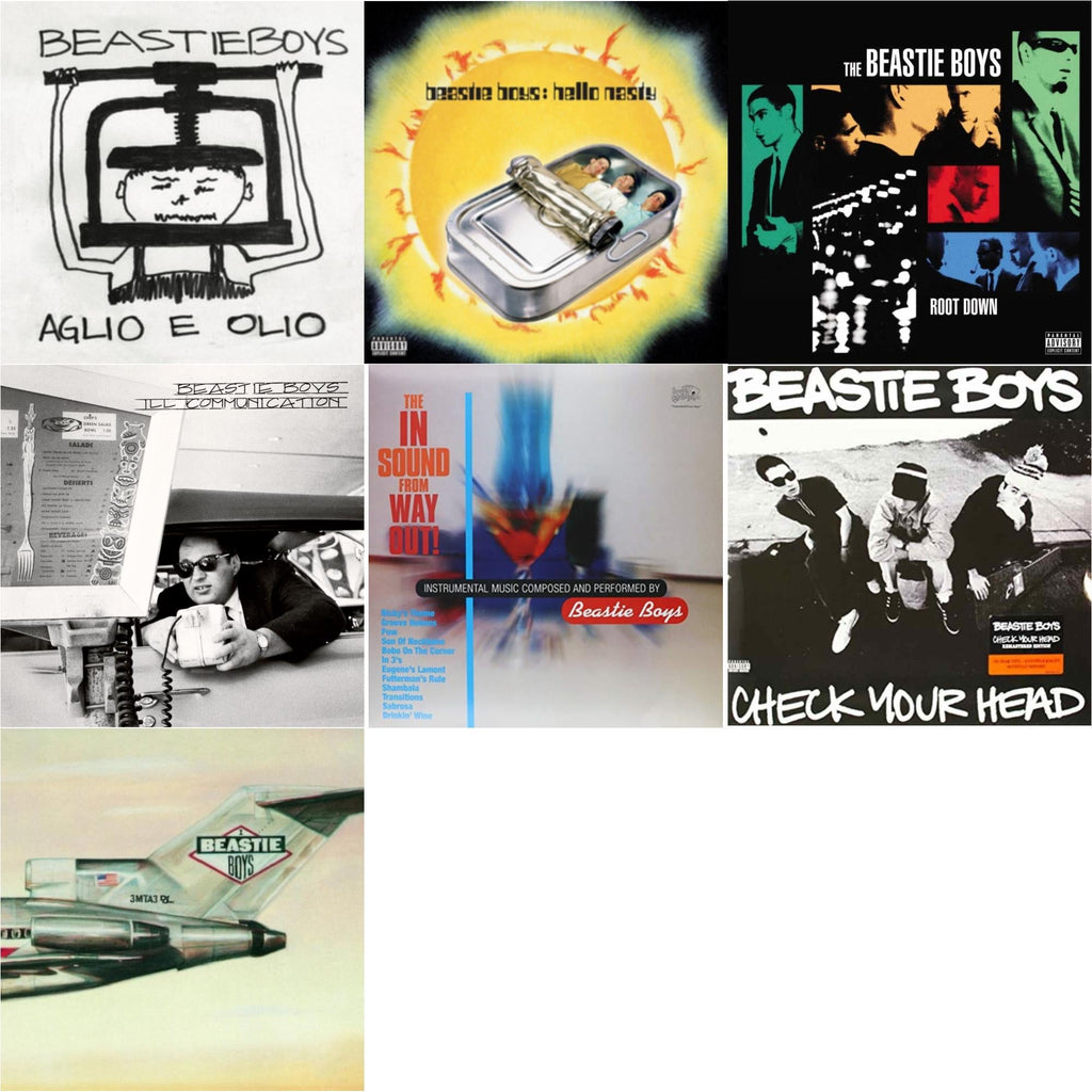 Beastie Boys - Aglio E Olio & Hello Nasty & Root Down Ep & Ill Communication (30Th Anniversary Deluxe Edition) (3LP) & In Sound From Way Out (180G) & Check Your Head & Licensed To Ill (30Th Anniversary Edition)