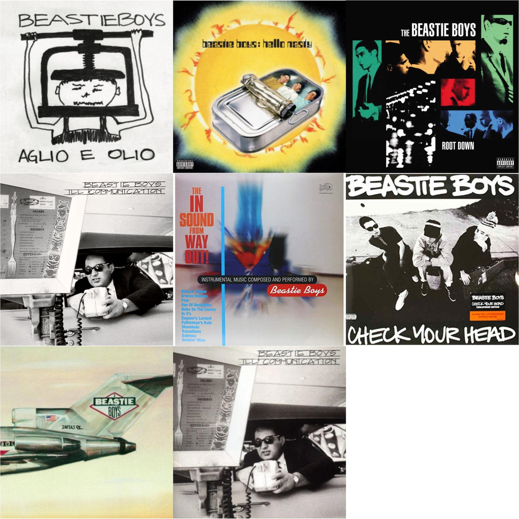 Beastie Boys - Aglio E Olio & Hello Nasty & Root Down Ep & Ill Communication (30Th Anniversary Deluxe Edition) (3LP) & In Sound From Way Out (180G) & Check Your Head & Licensed To Ill (30Th Anniversary Edition) & Ill Communication
