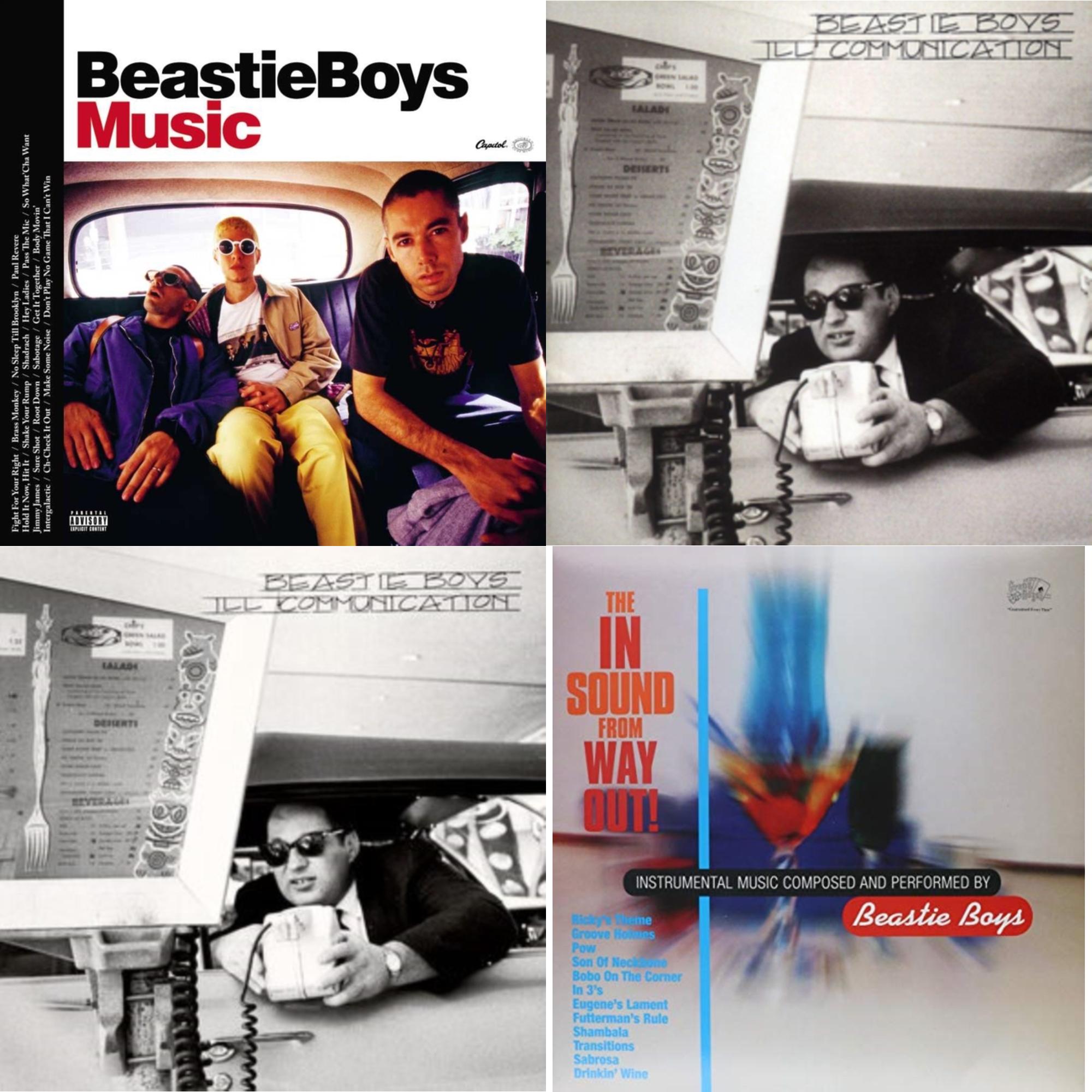 Ill Communication & Ill Communication (30Th Anniversary Deluxe Edition) (3LP) & Beastie Boys Music (2LP) & In Sound From Way Out (180G)