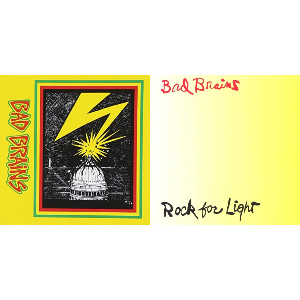 Bad Brains - Bad Brains & Rock For Light (Burnt Orange LP Vinyl)