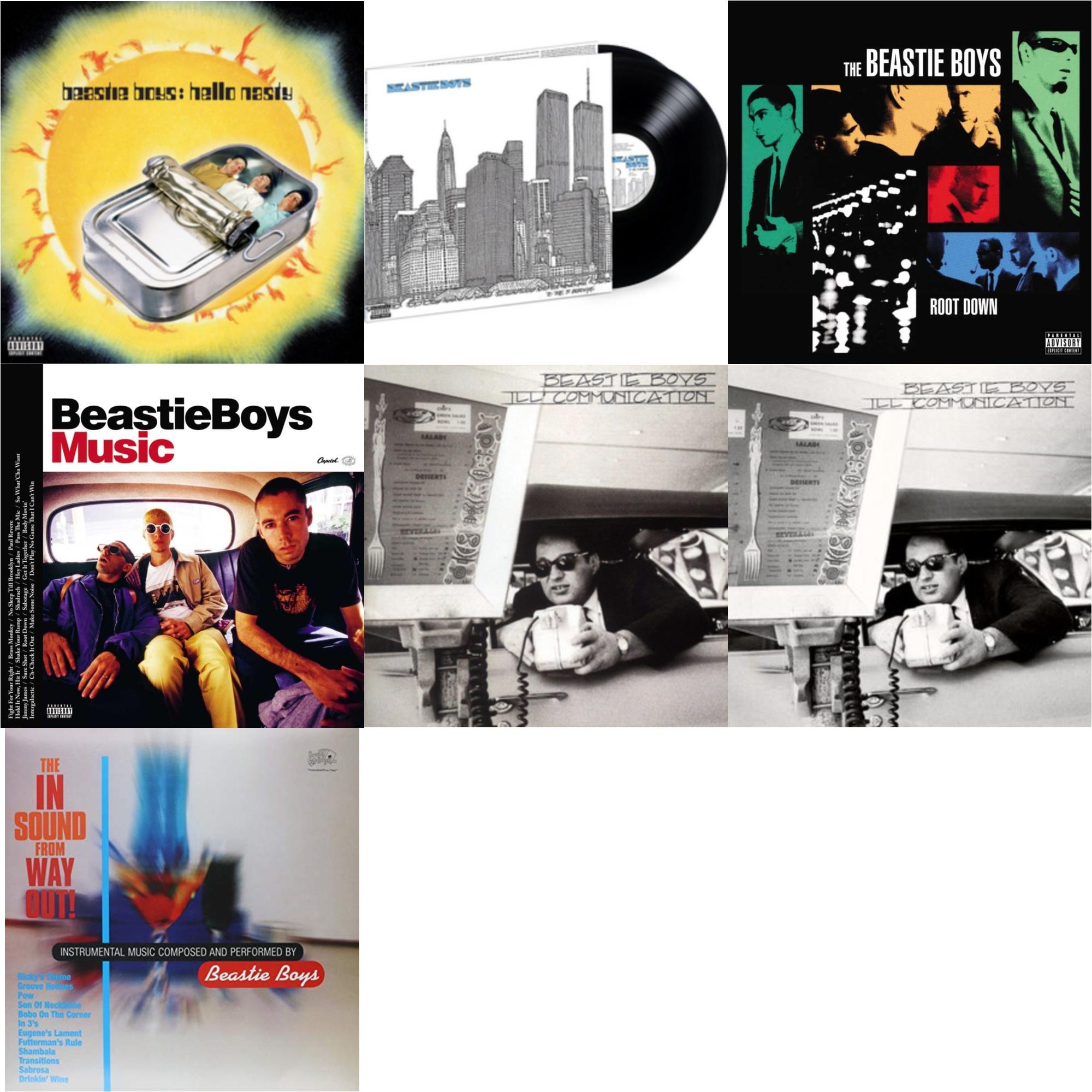 Ill Communication & Hello Nasty & Ill Communication (30Th Anniversary Deluxe Edition) (3LP) & Beastie Boys Music (2LP) & In Sound From Way Out (180G) & To The 5 Boroughs (180G/2LP) & Root Down Ep