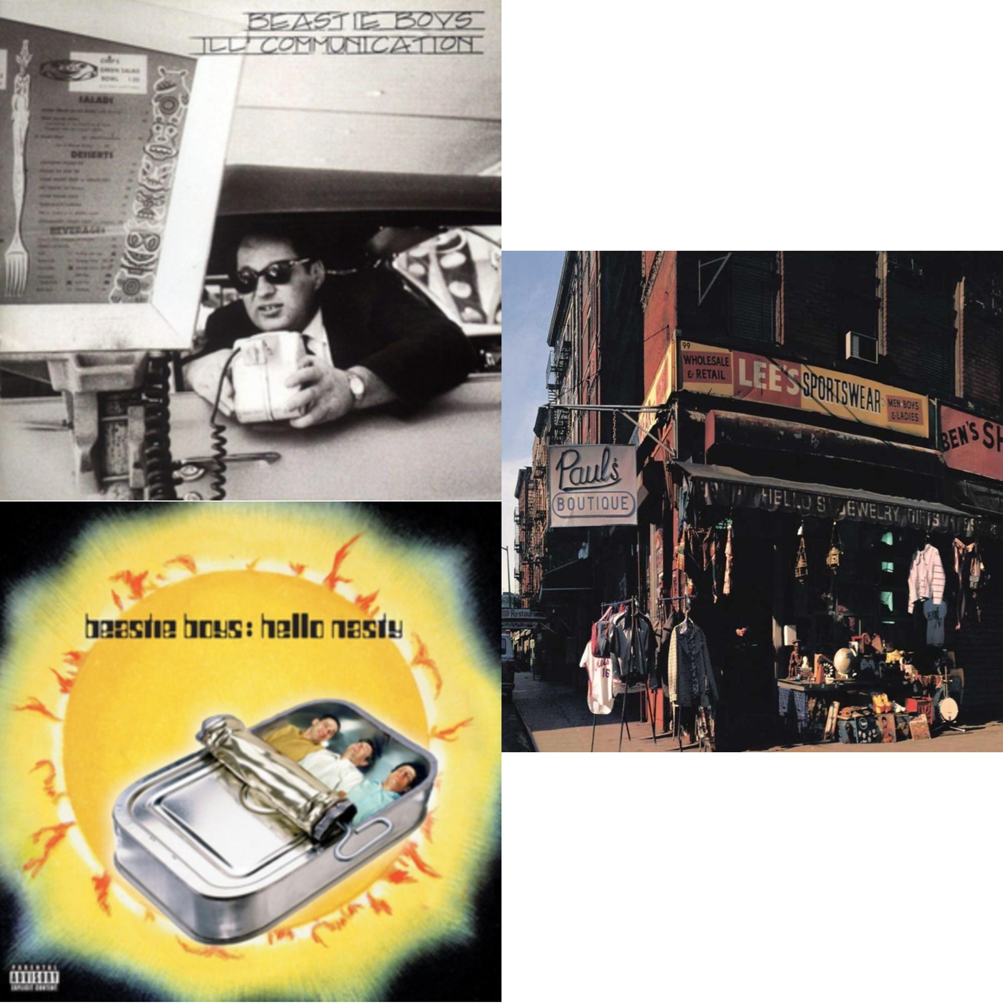 Ill Communication & Hello Nasty & Paul's Boutique (2LP)