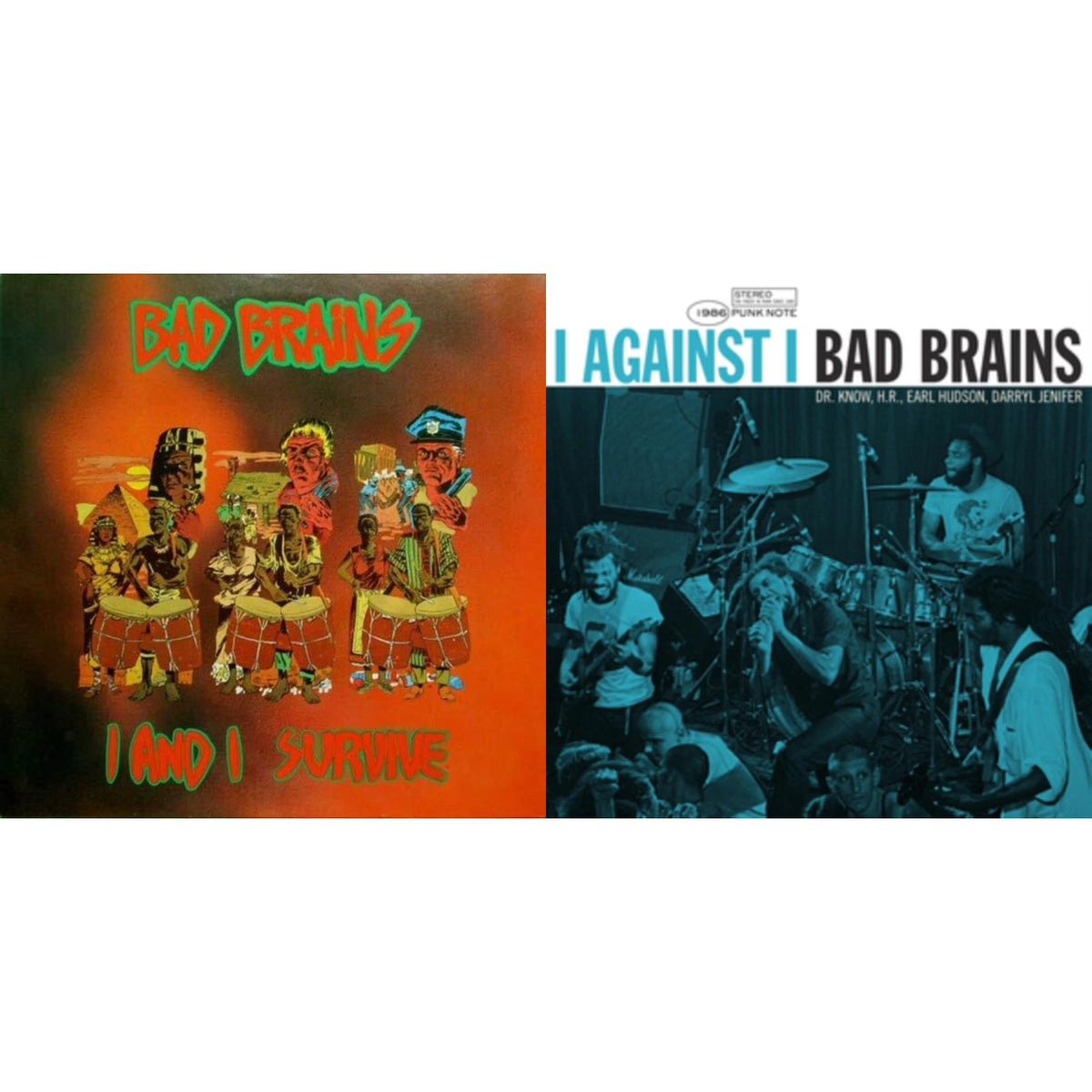 I & I Survive & I Against I - Punk Note