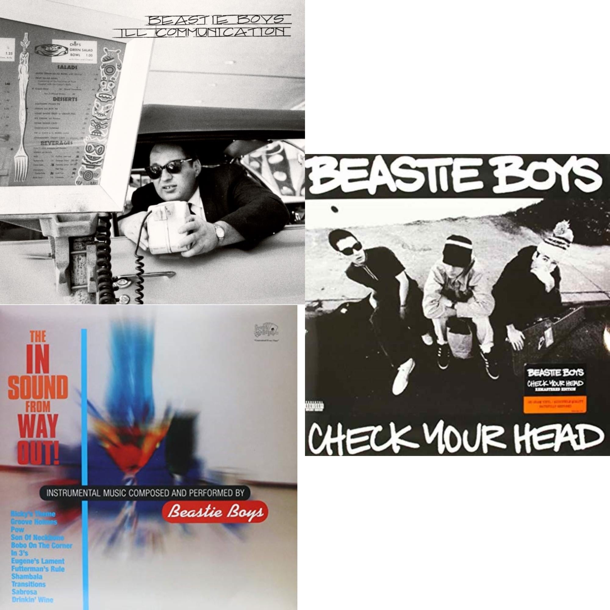 Check Your Head & Ill Communication (30Th Anniversary Deluxe Edition) (3LP) & In Sound From Way Out (180G)