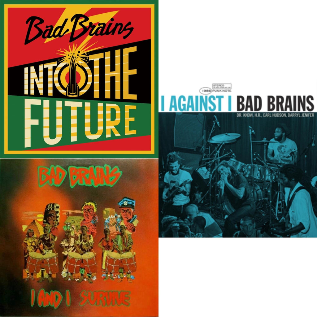 Into The Future (Green, Yellow, Red Splatter LP Vinyl) & I & I Survive & I Against I - Punk Note