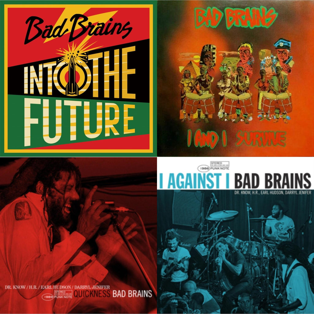 Into The Future (Green, Yellow, Red Splatter LP Vinyl) & I & I Survive & Quickness (Punk Note) & I Against I - Punk Note