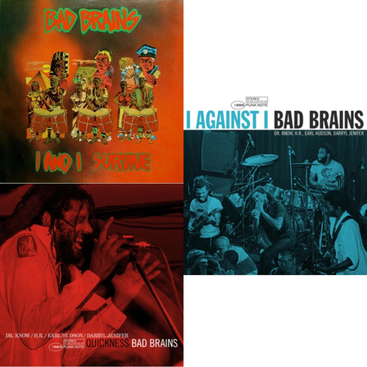 I & I Survive & Quickness (Punk Note) & I Against I - Punk Note