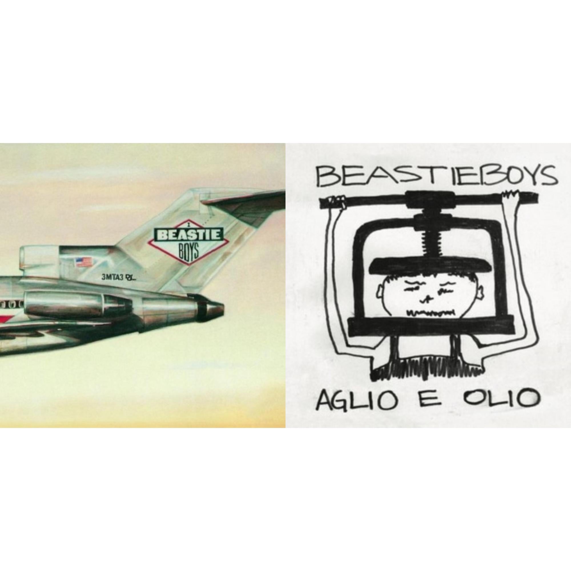 Beastie Boys - Licensed To Ill (30Th Anniversary Edition) & Aglio E Olio - LP Vinyl Bundle