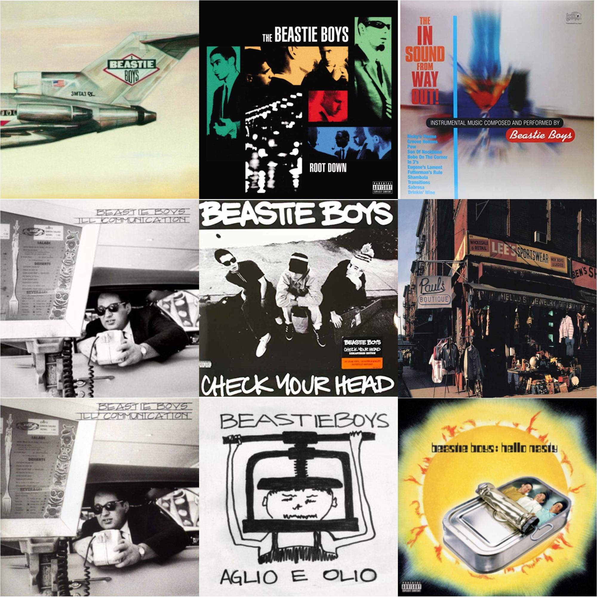 Check Your Head & Ill Communication & Hello Nasty & Aglio E Olio & Ill Communication (30Th Anniversary Deluxe Edition) (3LP) & Licensed To Ill (30Th Anniversary Edition) & In Sound From Way Out (180G) & Root Down Ep & Paul's Boutique (2LP)