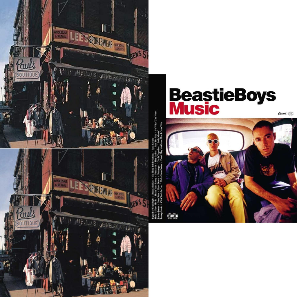 Paul's Boutique (20Th Anniversary) & Beastie Boys Music (2LP) & Paul's Boutique (2LP)