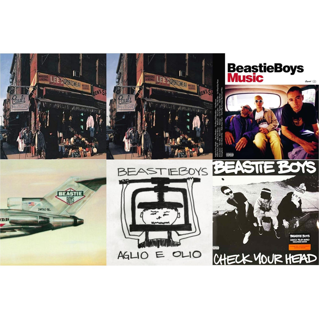 Paul's Boutique (20Th Anniversary) & Check Your Head & Aglio E Olio & Beastie Boys Music (2LP) & Licensed To Ill (30Th Anniversary Edition) & Paul's Boutique (2LP)