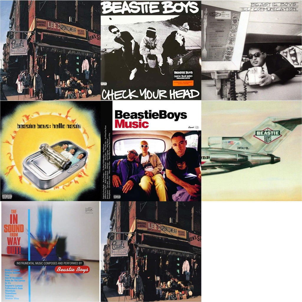 Paul's Boutique (20Th Anniversary) & Check Your Head & Ill Communication & Hello Nasty & Beastie Boys Music (2LP) & Licensed To Ill (30Th Anniversary Edition) & In Sound From Way Out (180G) & Paul's Boutique (2LP)