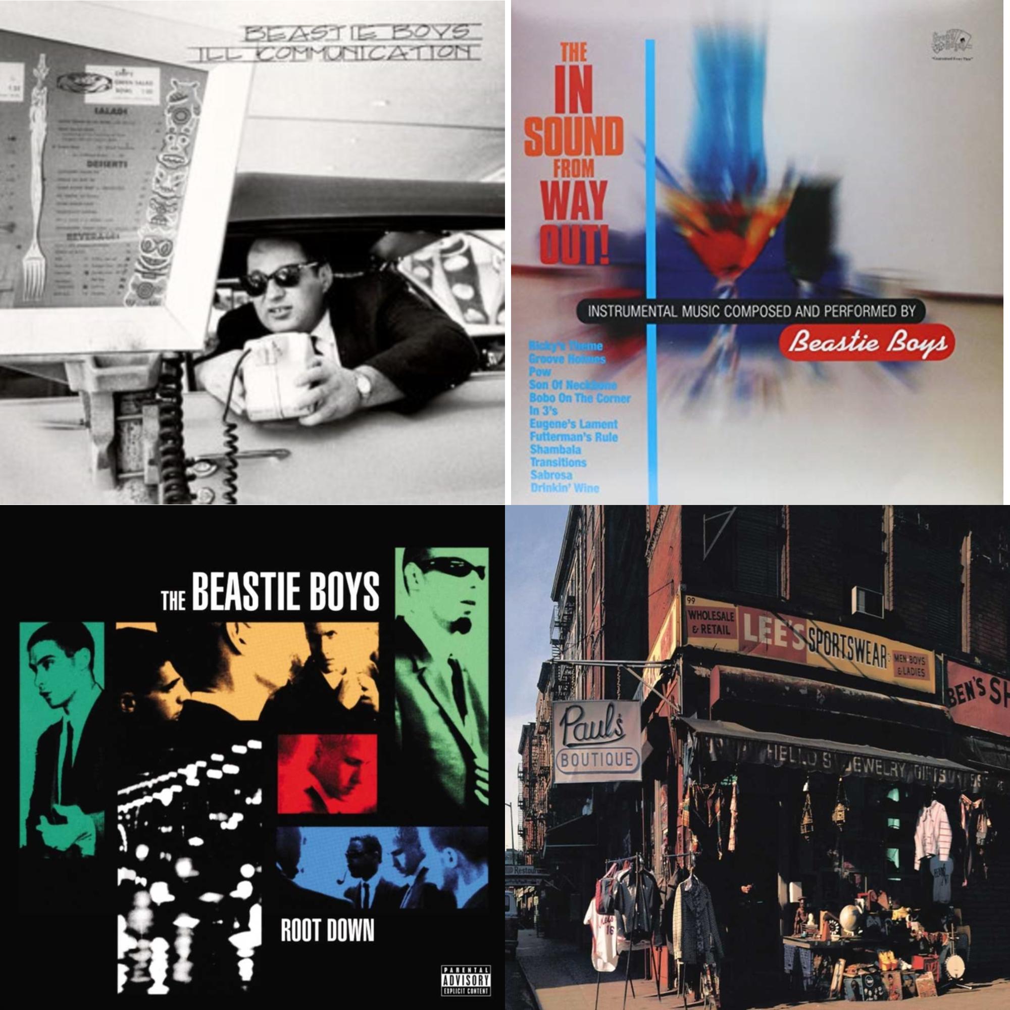 Ill Communication (30Th Anniversary Deluxe Edition) (3LP) & In Sound From Way Out (180G) & Root Down Ep & Paul's Boutique (2LP)