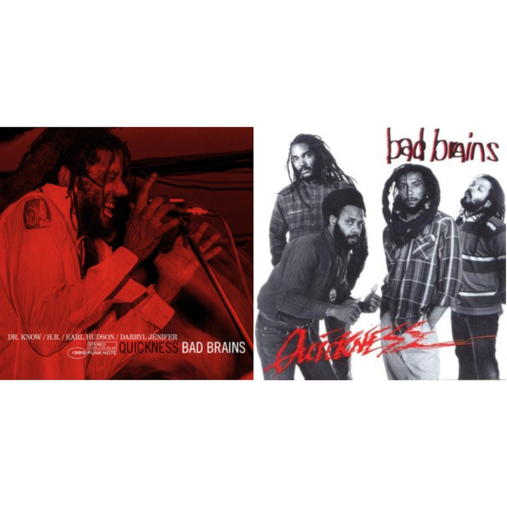Bad Brains - Quickness (Punk Note) & Quickness - LP Vinyl Bundle