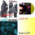 Bad Brains - Quickness & I Against I (Plutonium LP Vinyl) & I Against I - Punk Note & Rock For Light (Burnt Orange LP Vinyl)